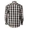 Gioberti Men's Western Plaid Long Sleeve Shirt with Pearl Snap-on - 2 of 3