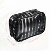 Unique Bargains Large Capacity PVC Clear Zipper Makeup Bag Organizers 3 Pcs - 3 of 4