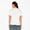 Women's Skulls Bow Oversized Graphic T-Shirt - White - 3 of 3
