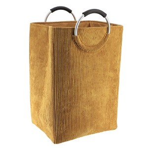 Evideco French Home Goods Corduroy Laundry Basket 55L - 1 of 4