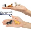 12-Piece Mini Dog Figurines Set, Realistic Hand-Painted Puppy Toys for Cake Decor, Party Favors and Kids' Play - 3 of 4