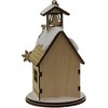 Old World Christmas Ginger Cottages Wooden Ornament for Christmas Tree, Elf Academy One Room School - 2 of 3