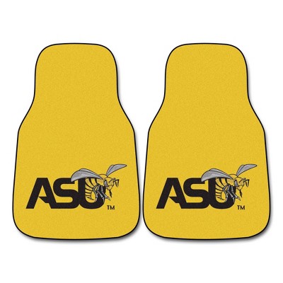 NCAA Alabama State University Carpet Car Mat Set - 2pc