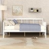 Streamdale Full Size Daybed with Support Legs White - 2 of 4