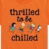 Boys' - Peanuts - Snoopy and Friends Thrilled To Be Chilled Short Sleeve Graphic T-Shirt - 2 of 4