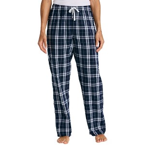Mafoose Women’s Juniors Flannel Plaid Sleepwear Pajamas - 1 of 4