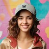 Dalix Butterfly Embroidered Cap Cotton Baseball Hat Garden Womens - 4 of 4