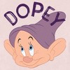 Snow White and the Seven Dwarfs Dopey Large Portrait T-Shirt - 2 of 3