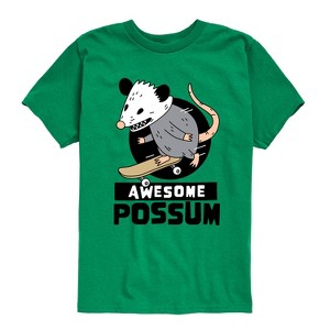 Boys' - Instant Message - Awesome Possum Short Sleeve Graphic T-Shirt - 1 of 4