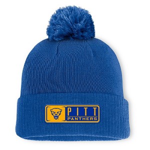 NCAA Pitt Panthers Cuffed Pom Hat - 1 of 2