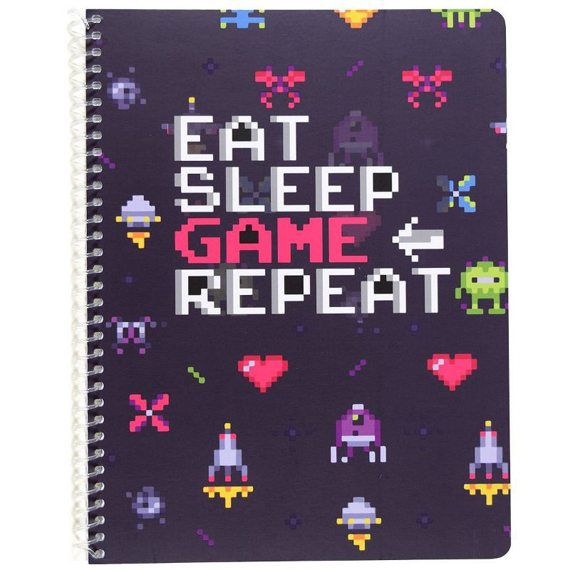 Wide Ruled Composition Notebook Lets Game Eat Sleep Game Repeat - Top Flight, 1 of 4