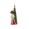 Kurt Adler German Shorthaired Pointer with Christmas Tree Hanging Ornament, 4.25" - 3 of 3