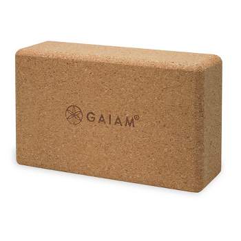 Gaiam Cork Yoga Brick
