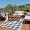Waterproof Outdoor Rug for Patio, Reversible Plastic Straw Camping Rug Carpet, RV Mat, for Deck, Backyard, Balcony, Porch - 2 of 4