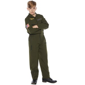 Underwraps Costumes Airforce Flight Suit Child Costume - 1 of 2