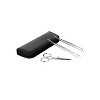 O'Creme Stainless Steel Precision Kitchen Culinary Fine-Tip Tweezer Tongs, Set of 3 - 2 of 4