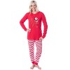 Peanuts Family Christmas Love Snoopy Santa Sleep 2 Piece Pajama Set Child - 2 of 4
