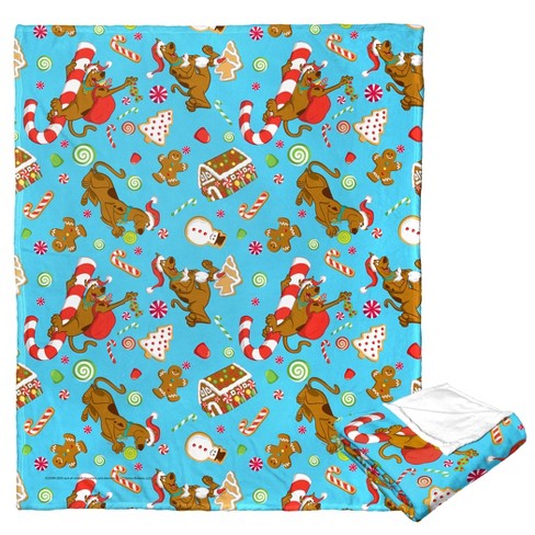 Warner Bros. Scooby doo Festive Scooby Sweets Silk Touch Throw Blanket 50x60 Inches Target