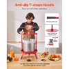 VEVOR 3.69 Gal/14L Fruit Wine Press, Stainless Steel Basket, Manual Juice Maker, Cider Apple Grape Tincture Making Press, Red - 4 of 4