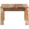 vidaXL Coffee Table Side End Table Living Room Accent Sofa Table Solid Wood - 21.7" x 21.7" x 13.8" Solid Reclaimed Wood - 3 of 4