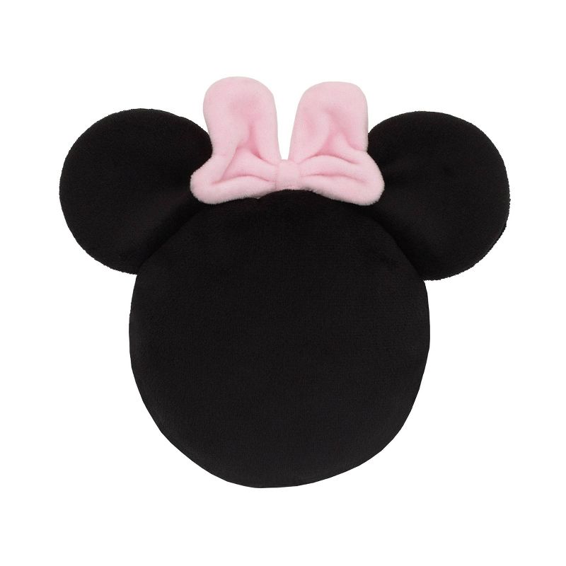 Disney Minnie Mouse Shaped Wall Decor - Black Plush - 3pc, 2 of 6