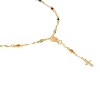 RMZ GOLD NYC 14K Gold Multicolor Virgin Mary Necklace - Made In Brazil - 2 of 4