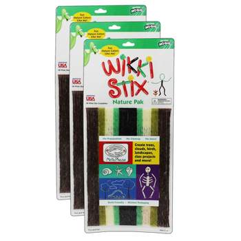 Creativity Street® Hot Colors Wax Works Sticks, 6 Packs of 48