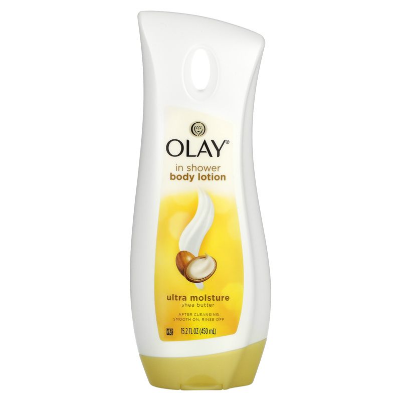 Olay In Shower Body Lotion, Ultra Moisture Shea Butter, 15.2 fl oz (450 ml), 1 of 3