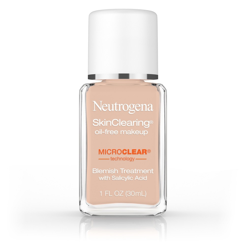 UPC 086800004387 product image for Neutrogena Skin Clearing Oil-Free Makeup - Warm Beige 90 | upcitemdb.com