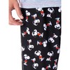 Peanuts Men's Joe Cool Snoopy Pajamas Raglan Shirt And Pant 2 PC Pajama Set - 4 of 4