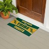 Evergreen Come Back with Tickets William & Mary 28" x 16" Woven PVC Indoor Outdoor Doormat - 4 of 4