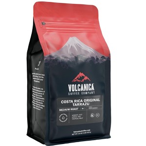 Volcanica Coffee, Costa Rica Coffee, Tarrazu Region, Fresh Roasted, 16 oz - 1 of 4