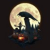 Men's Design By Humans Halloween Theme By chriskar T-Shirt - 2 of 4