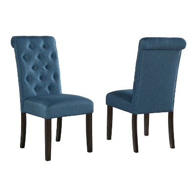NicBex Set of 2 Dining Chair Modern Upholstered Tufted Backrest Side Chair with Wood Legs for Kitchen,Dining Room