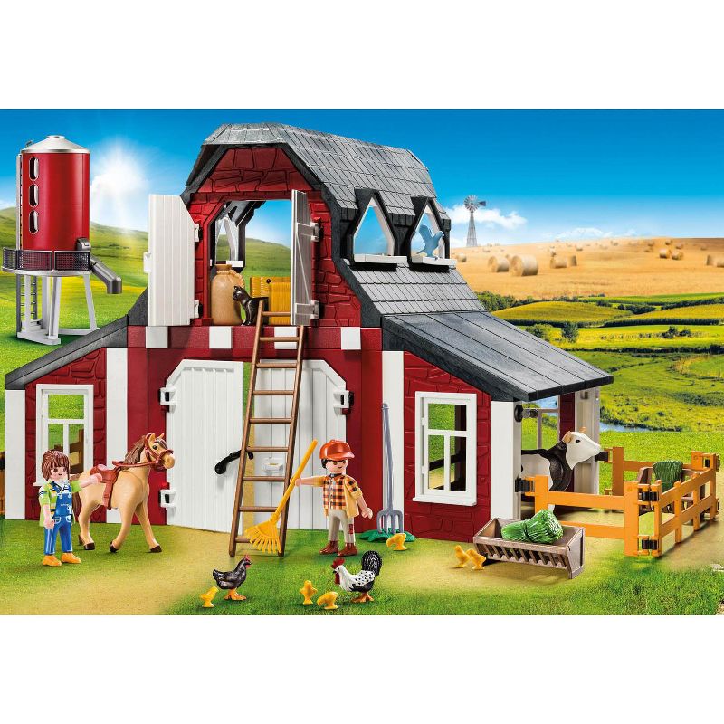 Playmobil Barn with Silo, 1 of 7