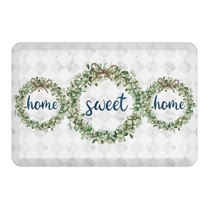 Home Sweet Home 20" x 30" Anti-Fatigue Kitchen Mat - 1 of 2