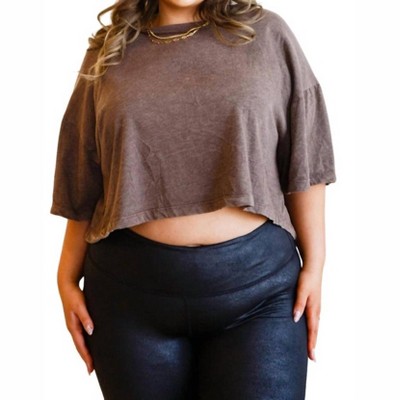 Women's Can't Handle It Cropped T-Shirt - RAE MODE
