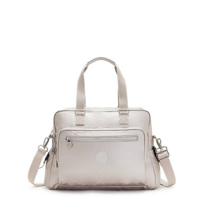 Image of Kipling Alanna Metallic Diaper Bag Metallic Glow