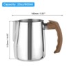 Unique Bargains Stainless Steel Coffee Cup Mug Milk Frothing Pitcher with Handle 20oz/600ml - 2 of 3