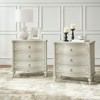 Linus 3-Drawer Nightstand,Set of 2| ARTFUL LIVING DESIGN - 2 of 4