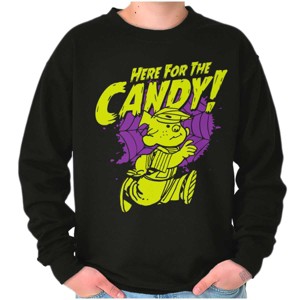 Dennis Cartoon Here For The Candy Sweatshirt for Men or Women Brisco Brands - 1 of 4
