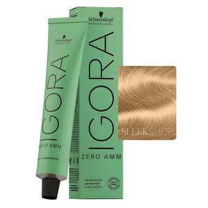 Schwarzkopf Professional Igora Zero AMM Ammonia-Free Permanent Color Creme - Hair Dye Haircolor - 1 of 3