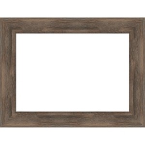 Amanti Art Hardwood Chocolate Framed Dry Erase Magnetic Board - 1 of 4
