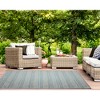Liora Manne Miranda Stripes Indoor/Outdoor Rug.. - 3 of 4