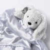 Bunny Small Security Blanket - Gray - Cloud Island™ - 3 of 3