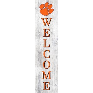 NCAA Clemson Tigers 48" Welcome Leaner - 1 of 3