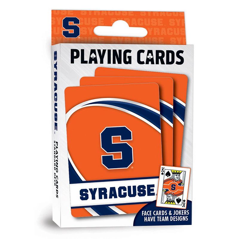 NCAA Syracuse Orange Playing Cards, 2 of 4