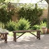 vidaXL Patio Bench 45.3" Solid Wood Fir - 3 of 4