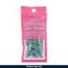 John Bead Czech Glass Seed Beads Bag Arts & Crafts Embellishments Turquoise Green Assorted Mix 20 Grams - 2 of 4