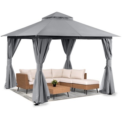 LAUSAINT HOME 10'X10' Patio Steel Gazebo